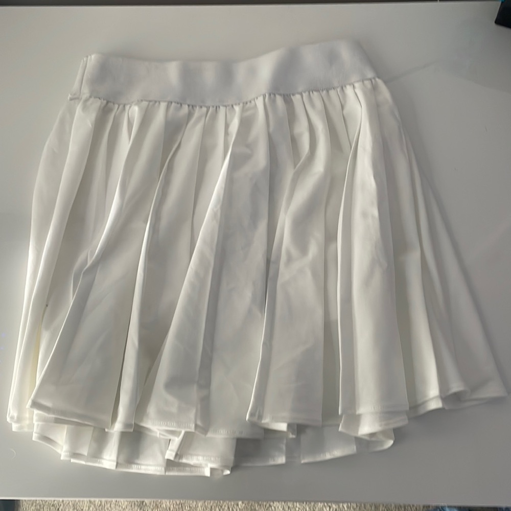 White tennis skirt XS
